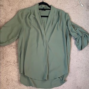 Green blouse